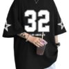 41T31Sc9ECL._SX569_ AUSK Men's Half Sleeve Drop Shoulder Loose T-Shirt || Drop Shoulder Printed Oversized Tshirt for Mens