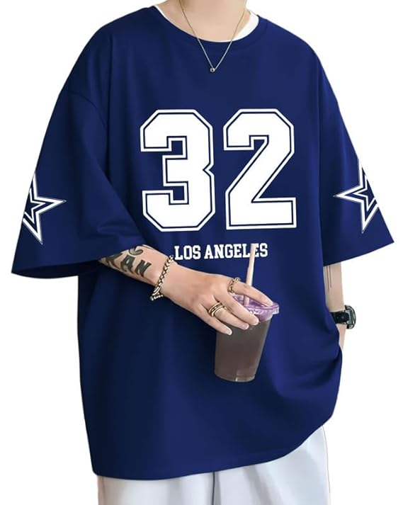 51cq+L18xJL._SX569_ AUSK Men's Half Sleeve Drop Shoulder Loose T-Shirt || Drop Shoulder Printed Oversized Tshirt for Mens