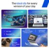 HP Smartchoice OmniBook 5 OLED (Previously Pavilion), Snapdragon X Processor 45 Tops (16GB LPDDR5x, 512GB SSD), 2K 14''/35.6cm, Win11, Office24, Silver, 1.29kg, he0014QU, Multi-Day Battery, AI Laptop Visit the HP Store