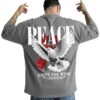71ekzblwvTL._SX569_ AUSK Men’s Peace Printed Oversized T-Shirt |Modern Streetwear Tshirt for Mens | Half Sleeve Tshirts for Men
