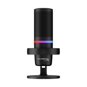 mic 1 HyperX DuoCast - RGB USB Condenser Microphone for PC, PS5, PS4, Mac, Gaming, Streaming, Podcasts, Twitch, YouTube, Discord (4P5E2AA)