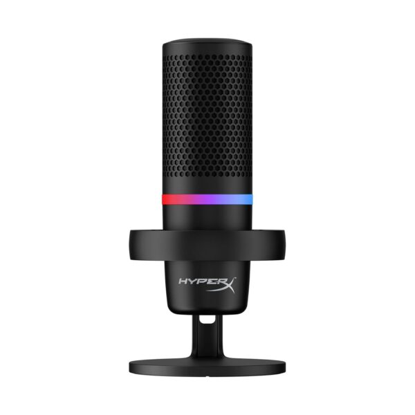 HyperX DuoCast - RGB USB Condenser Microphone for PC, PS5, PS4, Mac, Gaming, Streaming, Podcasts, Twitch, YouTube, Discord (4P5E2AA)